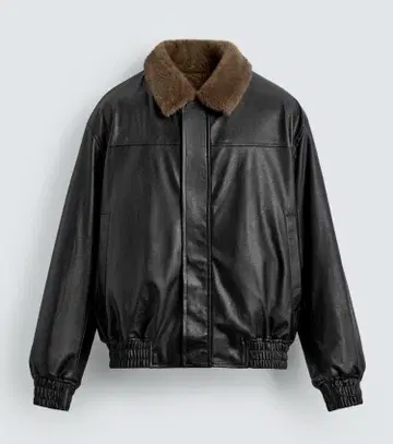 리버서블 페이크 가죽 자켓 자라 ZARA