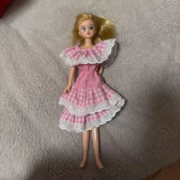 리카짱 인형 본체 핑크 드레스