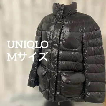 [새상품급] 유니클로 +J 울트라 라이트 다운 자켓 블랙 M 사이즈