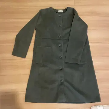 HEART MARKET 그린 롱 코트