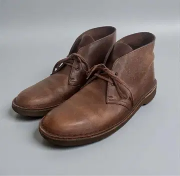 [Clarks ORIGINALS ] 클락스 가죽 디저트 부츠 브라운
