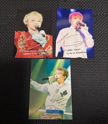 seventeen diamond edge 로손 프린트 우지