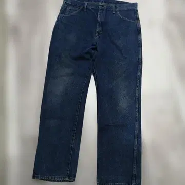RUSTLER 블루 스트레이트 데님 38 x 32 사이즈