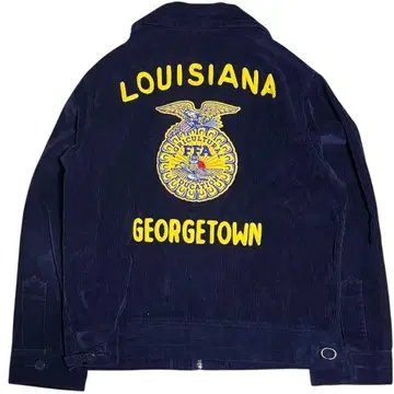 NATIONAL FFA 짧은 기장 코듀로이 파머스 자켓 사이즈 42