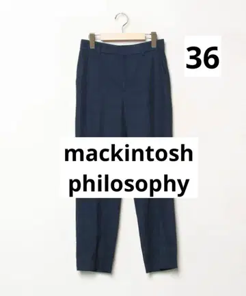 [ mackintosh philosophy ] 슬랙스 네이비 36