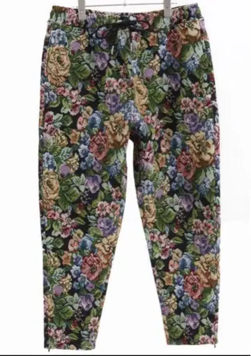 택 포함 새상품 ANGENEHM 보타니컬 런 직조 벌룬 테이퍼드 팬츠