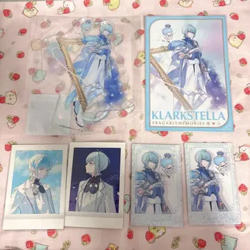 클락스 테라 2주년 아크릴 스탠드 폴라로이드풍 카드