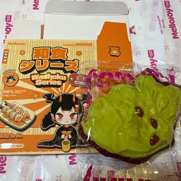 Mellojoy 스퀴즈 와쇼쿠 시리즈 와쇼쿠 말차 팥 도미빵 도미빵