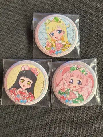 비밀의 아이프리 코트다쥐르 콜라보 캔뱃지 히마리 미츠키 츠무기