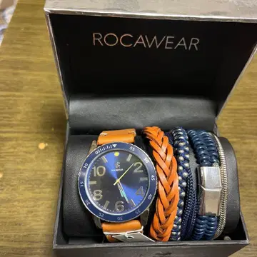 ROCAWEAR 손목시계 팔찌 세트 jay-z 힙합