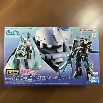 미개봉 새상품 RG 자쿠 II 하츠네 미쿠 ver