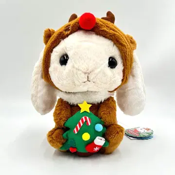 [ 새상품급 ] 뽀떼우사 롯삐 하이퀄리티 크리스마스 봉제 인형 루돌프