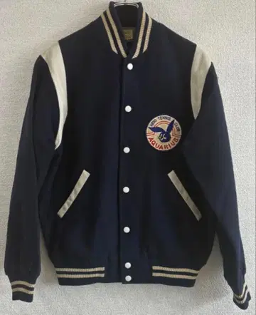 unknown 바시티 자켓 파라오 자켓 울 빈티지 테디