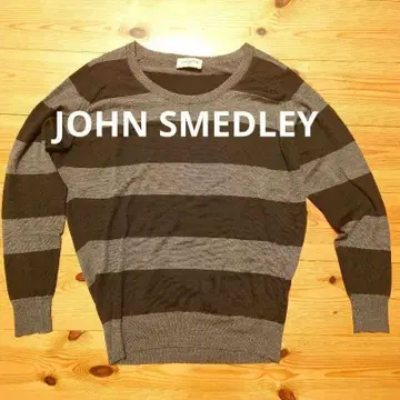 존스메들리 JOHN SMEDLEY 보더 니트 스웨터 영국