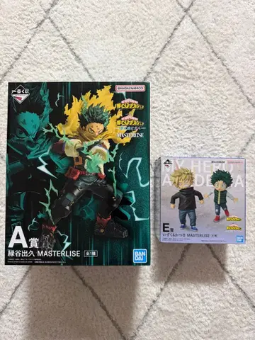 제일복권 나의 히어로 아카데미아 A상 미도리야 이즈쿠 E상 이즈쿠&카츠키