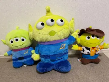 리틀 그린맨 봉제 인형 세트