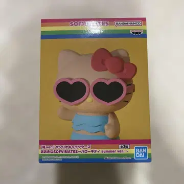 산리오 캐릭터즈 오오키나 SOFVIMATES 일광화상 키티 피규어