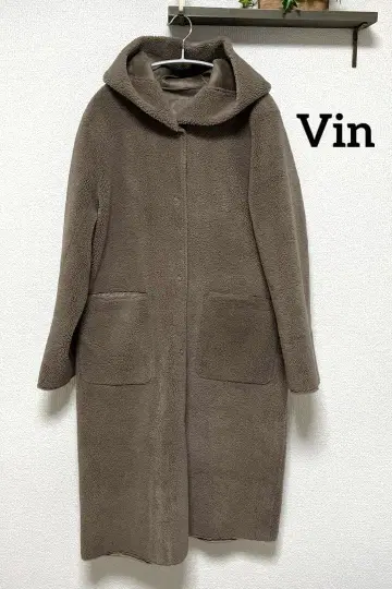 야마다야 Vin 무스탕 보아 리버서블 코트