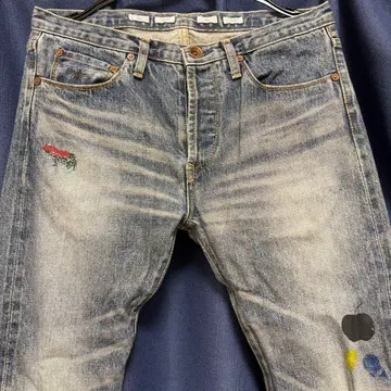 폴스미스 RED EAR 페인트 데님