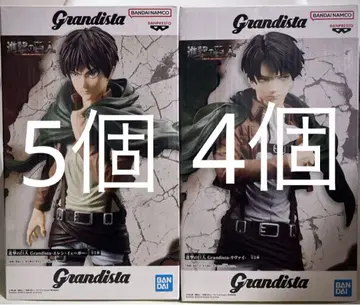 진격의 거인 Grandista 리바이 엘렌 피규어 9종 세트