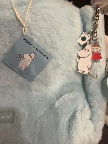 MOOMIN Starbucks 80th 무민 스벅 백 블루