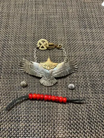 이글 펜던트, 세각 체인, 이글 후크 휠 세트, 실버 925