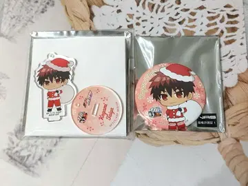 쿠로코의 농구 카가미 타이가 아크릴 스탠드 캔뱃지 세트