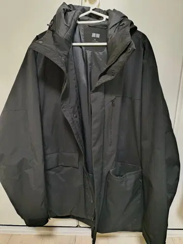 UNIQLO XL 하이브리드 다운 후드티