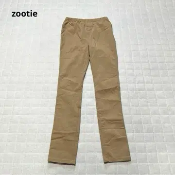 [주 티] 캐주얼 팬츠 스트레치 무지 심플 M 베이지