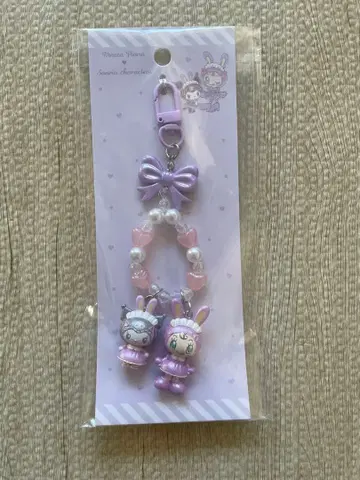 [ 미개봉 새상품 ] 산리오 메조 피아노 키링 쿠로미 베리에짱