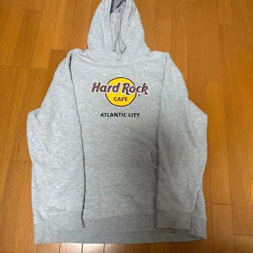 구제 의류 레어 Hard Rock Cafe 그레이 후드티 XX-LARGE