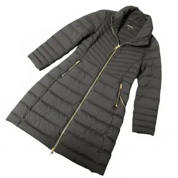 타미힐피거 스트레치 롱 다운 코트