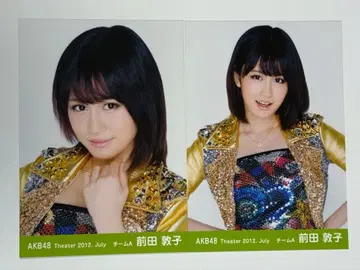 마에다 아츠코 월별 브로마이드 2장 7월