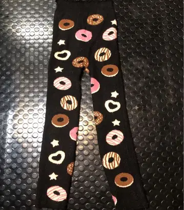 와코루 하의 모직 팬티 도넛 패턴