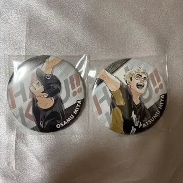 하이큐!! 컬렉션 캔뱃지 구 10주년Ver. 미야 아츠무 미야 오사무