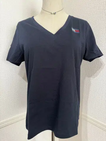 새상품 TOMMY HILFIGER 타미힐피거 T셔츠 네이비