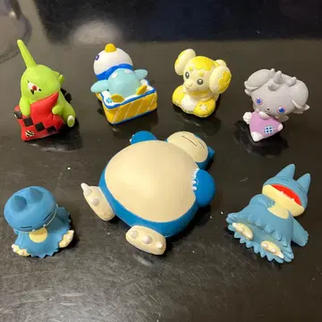 포켓몬 가챠 피규어 7점