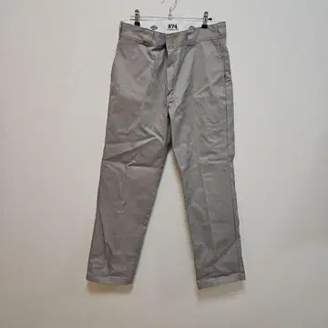 Dickies 그레이 치노 팬츠