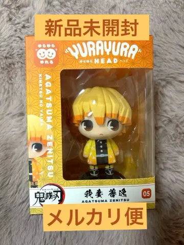 [ 새상품 ] 귀멸의 칼날 아가츠마 젠이츠 흔들흔들 헤드 피규어