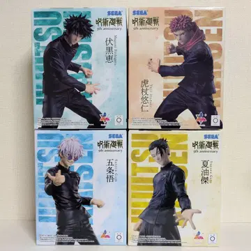 라우완 한정 주술회전 5주년 Luminasta 피규어 4종 세트