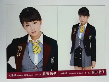 마에다 아츠코 월별 브로마이드 4월 2매