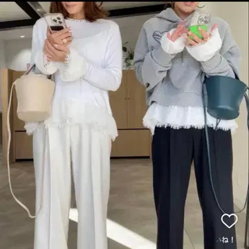 gypsohila match long tee short 화이트 새상품