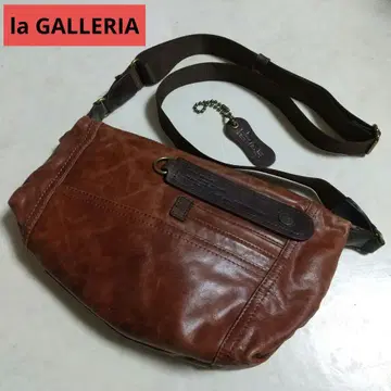 la GALLERIA 라 갤러리아 앤티크 가죽 숄더백