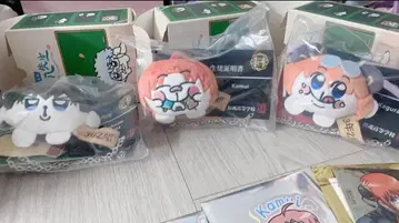 은혼 3년 Z반 긴파치 선생님 CHIMMY 봉제 인형 배지 1개