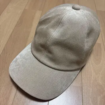 CA4LA 야구 모자 베이지 끈