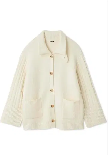 스나이델 스탠 칼라 니트 자켓 가디건