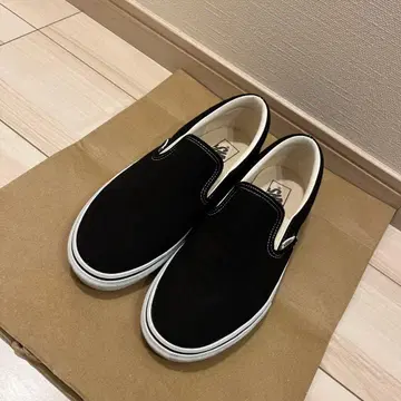 VANS 슬립온 블랙 27cm