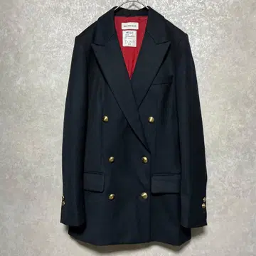 [새상품급] 매디슨 블루 6B 더블 자켓 골드 버튼 블레이저 네이비