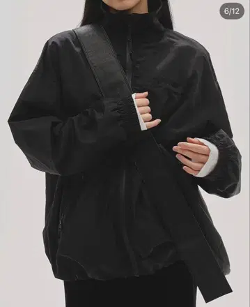 todayful Useful Zip Blouzon 블랙