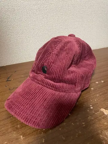 칼하트 코듀로이 야구 모자 버건디